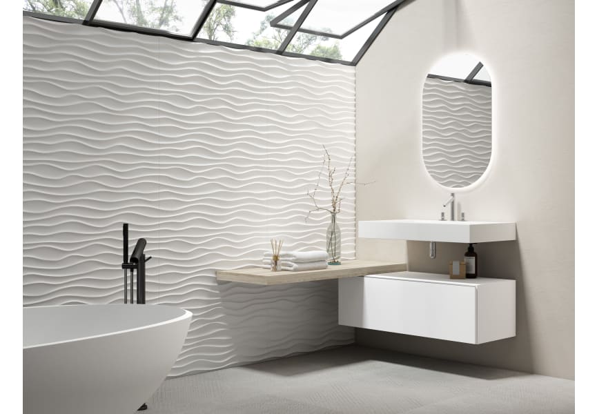 Ensemble de meubles de salle de bains avec lavabo Solid et meuble à tiroirs Nomad Visobath principal 0