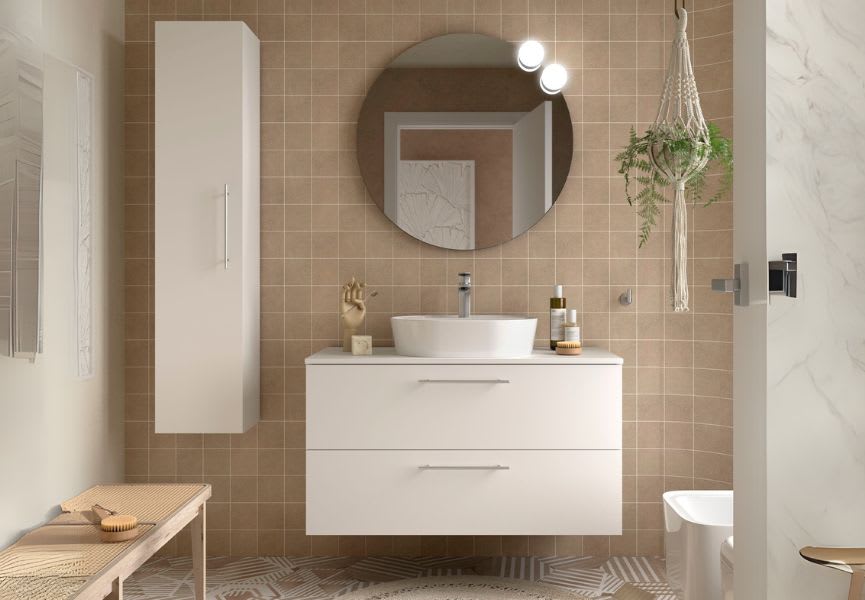 Meubles de salle de bains avec plan de toilette Silane Salgar principal 2