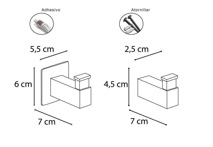 Porte-manteau Link/Top Mediterránea de baño environnement 2