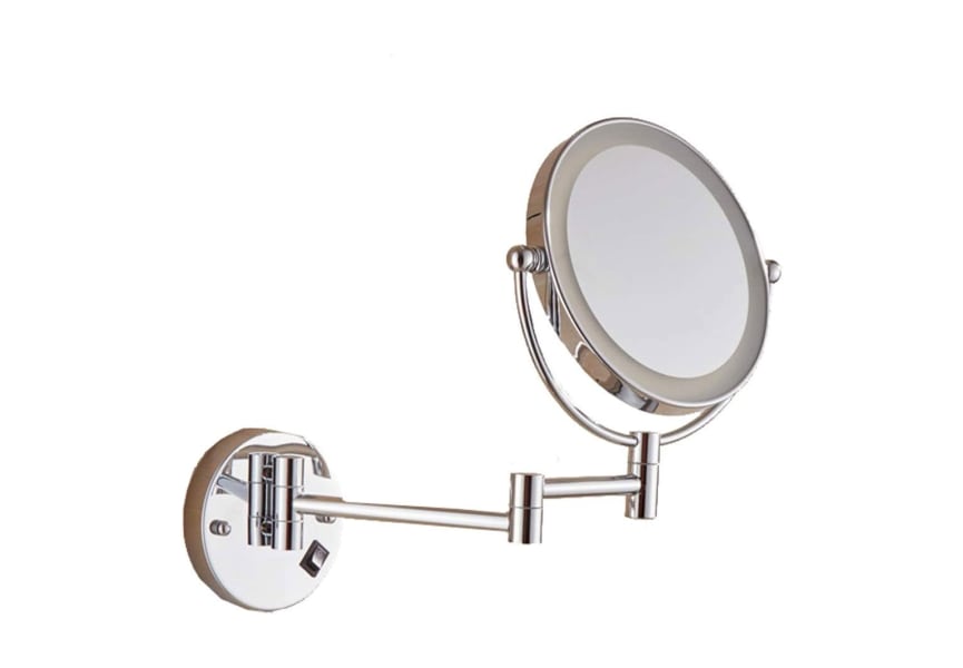 Miroir grossissant x3 rond avec LEDs Bruntec principal 0