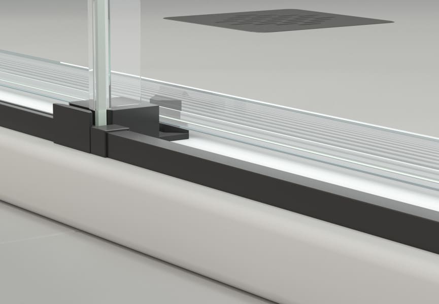 Paroi de douche Bruntec Copenhague détail 2
