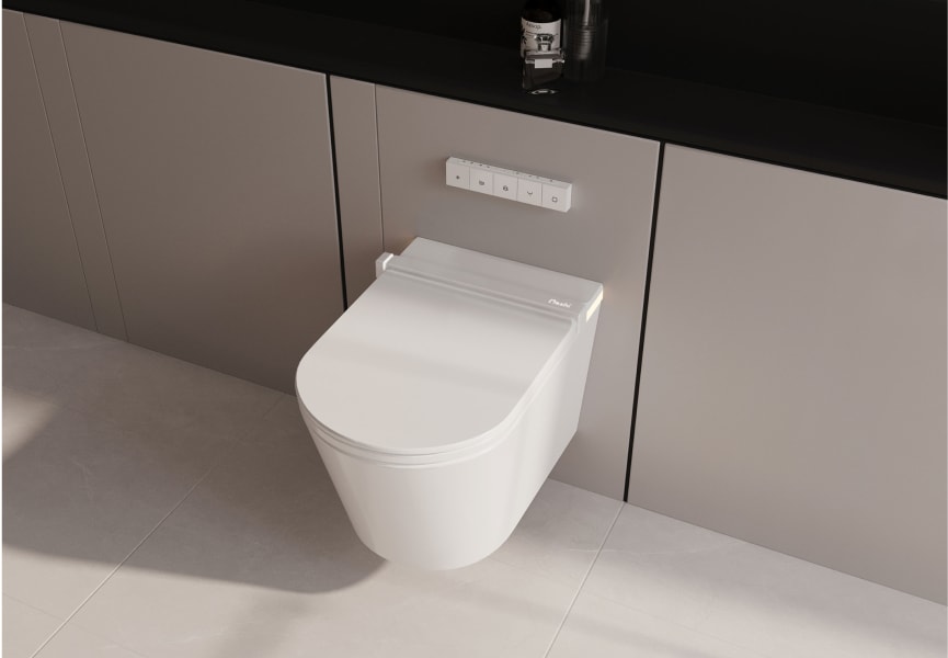 Toilettes intelligentes japonaises Ianna Se Nashi détail 3