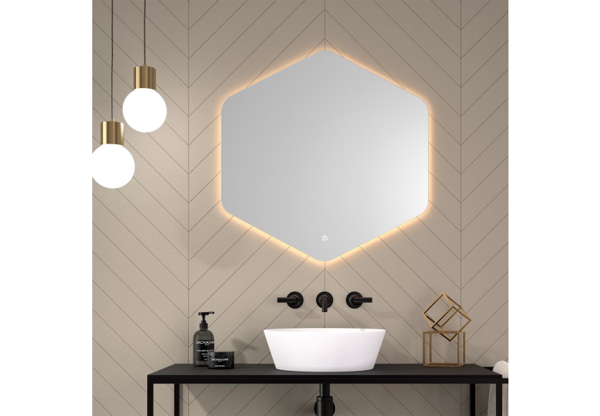 Eurobath Azores Miroir de salle de bains avec éclairage LED principal 0