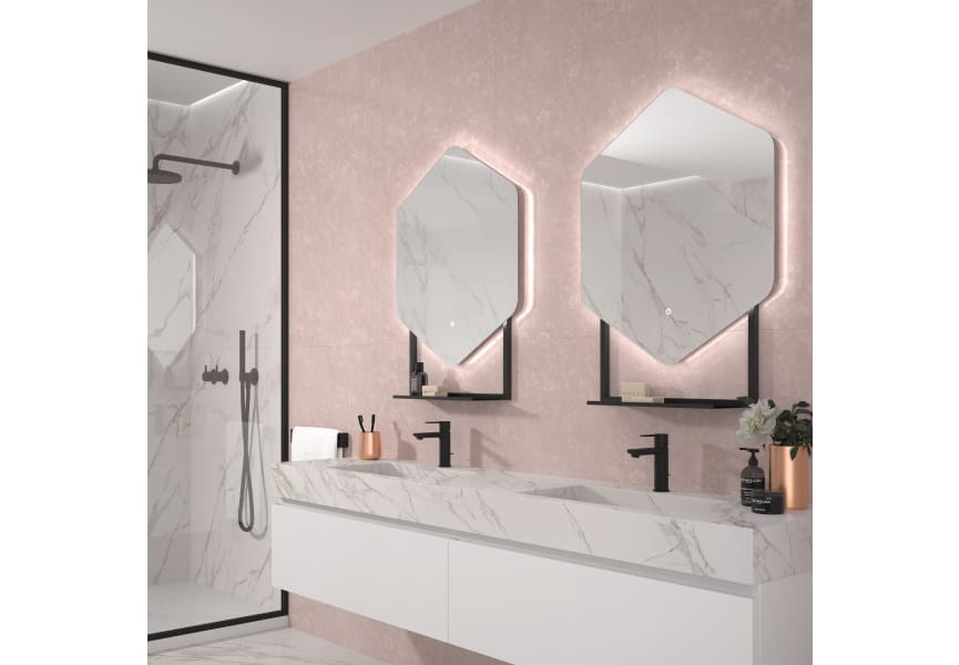 Eurobath Azores Miroir de salle de bains avec éclairage LED principal 1