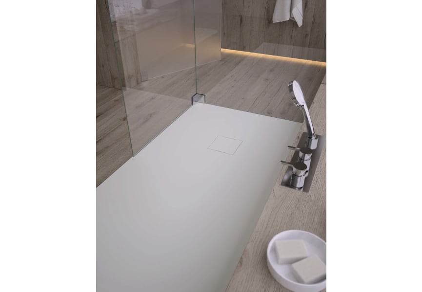 Receveur de douche en résine Piedra Doccia environnement 10