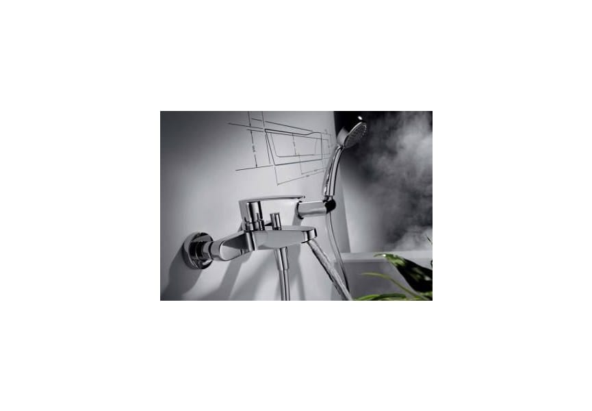 Robinet de baignoire encastré Flat Tres environnement 1