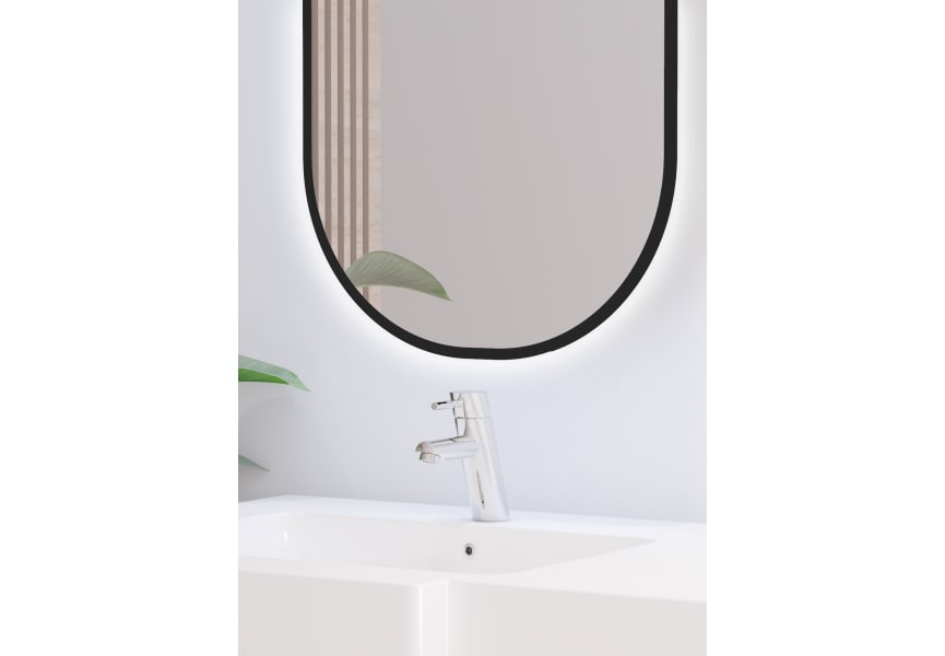 Portia Bruntec Miroir de salle de bain avec éclairage LED détail 7