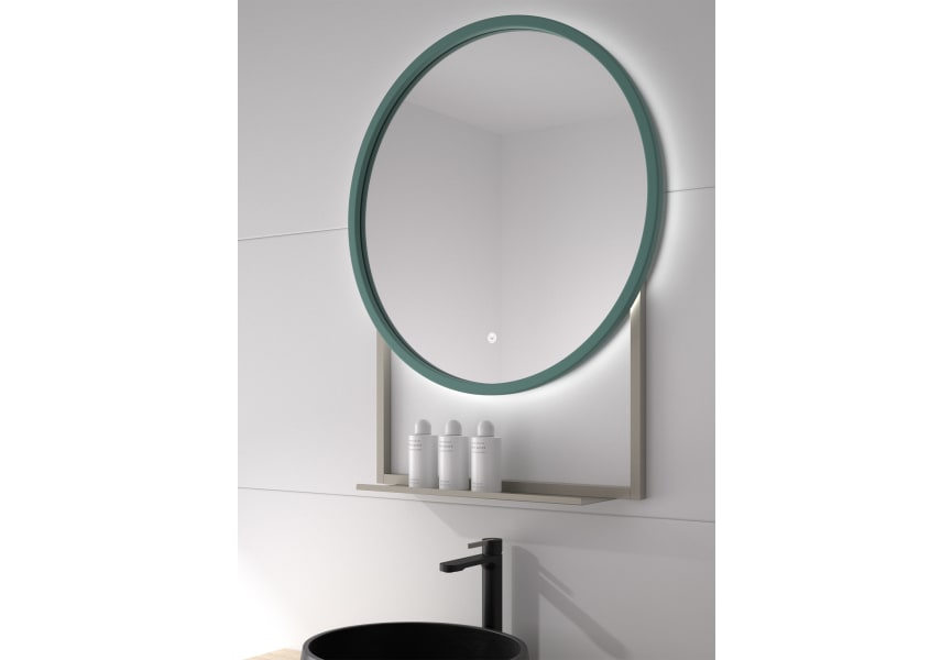 Eurobath Hawaii Miroir de salle de bain LED avec éclairage principal 4