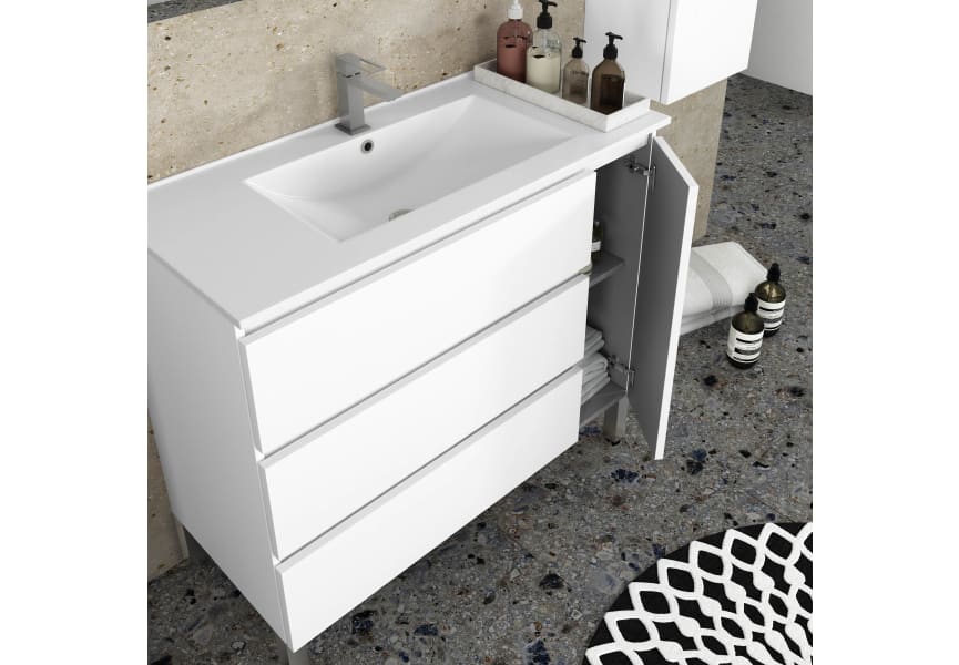 Ensemble de meubles de salle de bains Kloe Campoaras détail 7