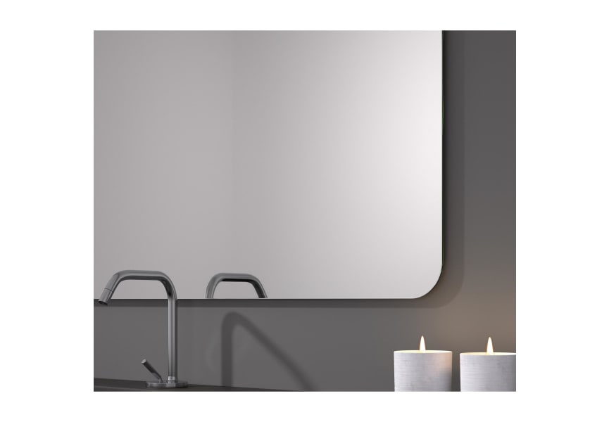 Miroir de salle de bains Palaos, Eurobath détail 1