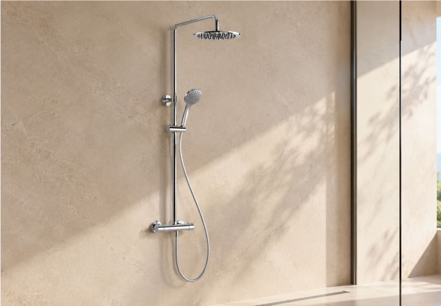 Colonnes de douche Flat Tres environnement 1
