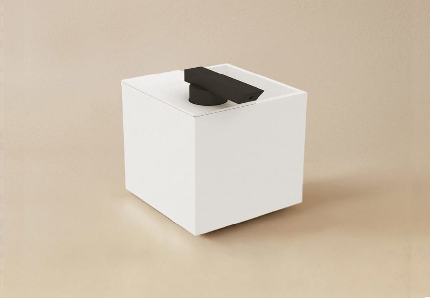 Le distributeur de savon et porte-brosse à dents The Grid Cosmic principal 1