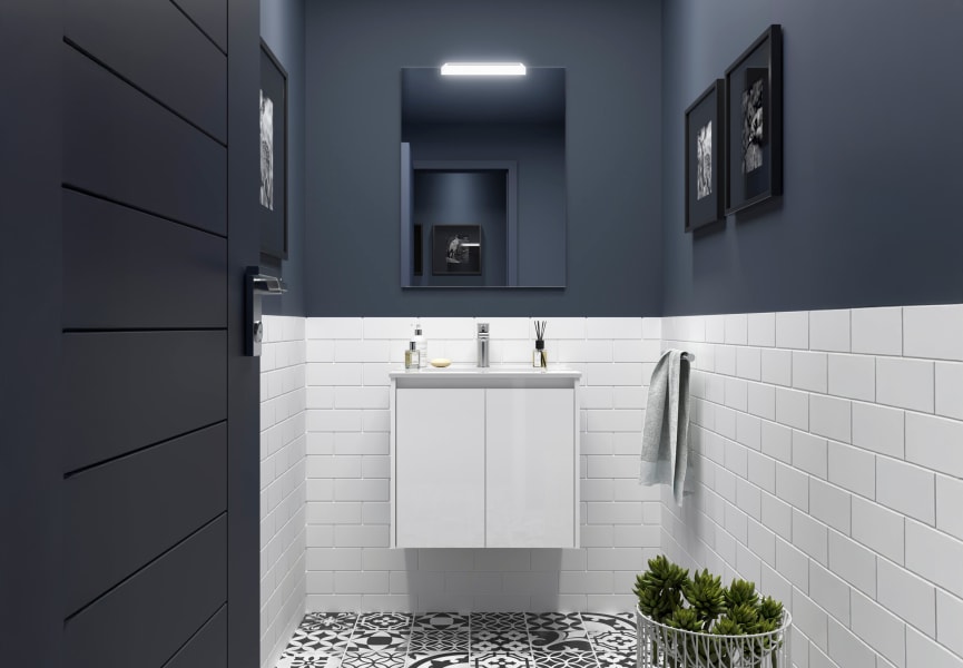 Ensemble de meubles de salle de bain Noja Salgar principal 1