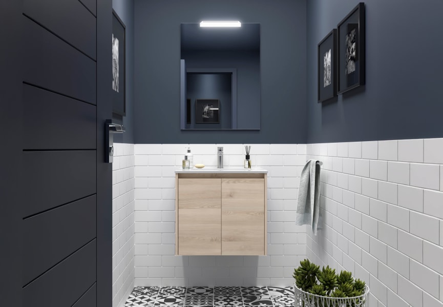 Ensemble de meubles de salle de bain Noja Salgar principal 7