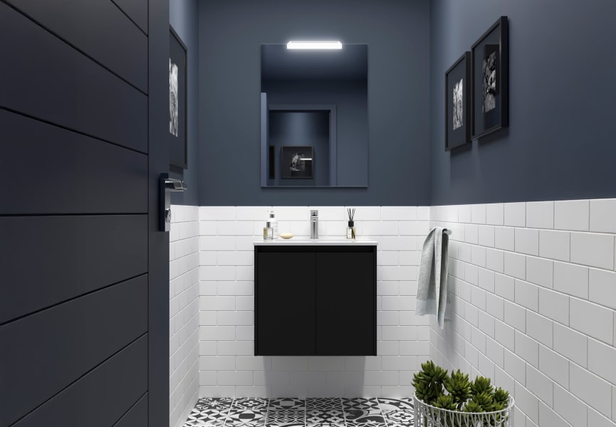 Ensemble de meubles de salle de bain Noja Salgar principal 4