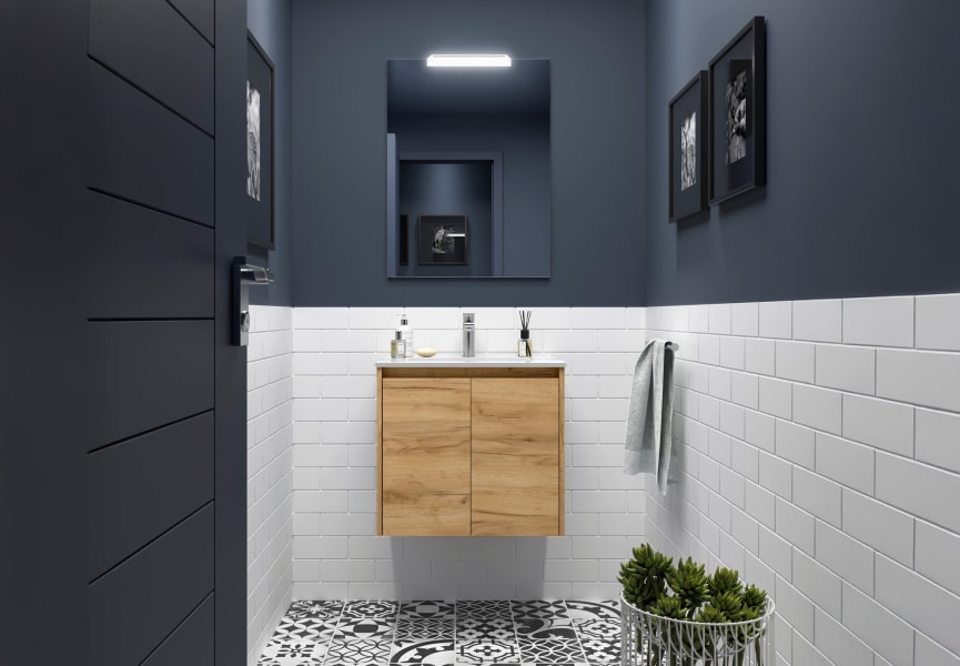 Ensemble de meubles de salle de bain Noja Salgar principal 5