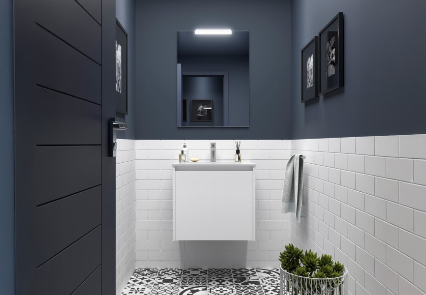 Ensemble de meubles de salle de bain Noja Salgar principal 2