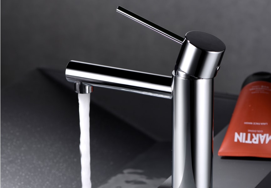 Robinet de lavabo Milos Imex + bonde click-clack environnement 7