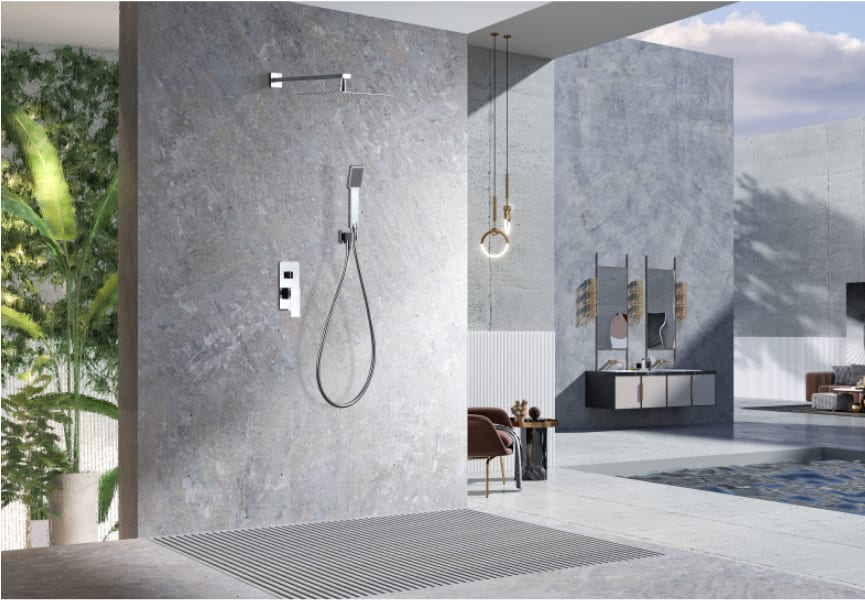 Imex Pisa set de douche encastré environnement 12