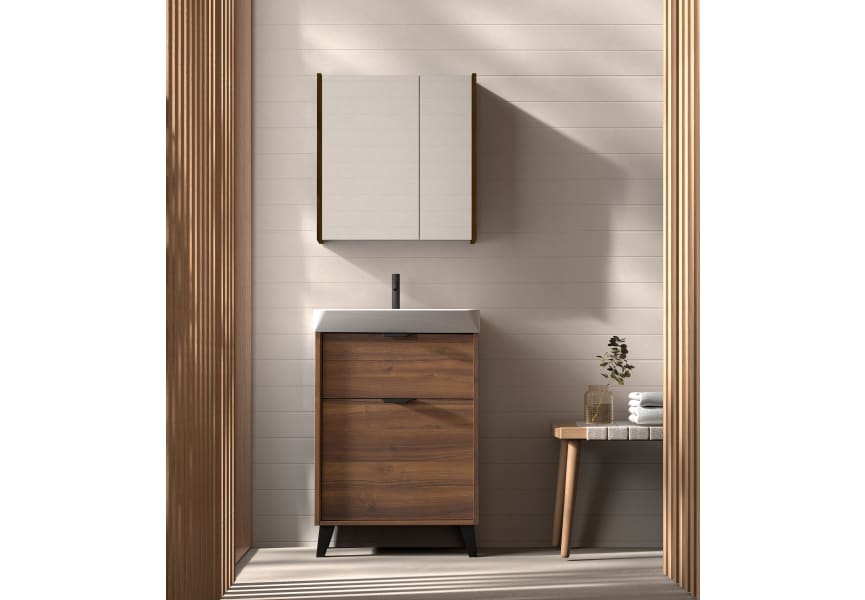 Ensemble de meubles de salle de bains faible profondeur 35,5 cm Midi Visobath principal 0