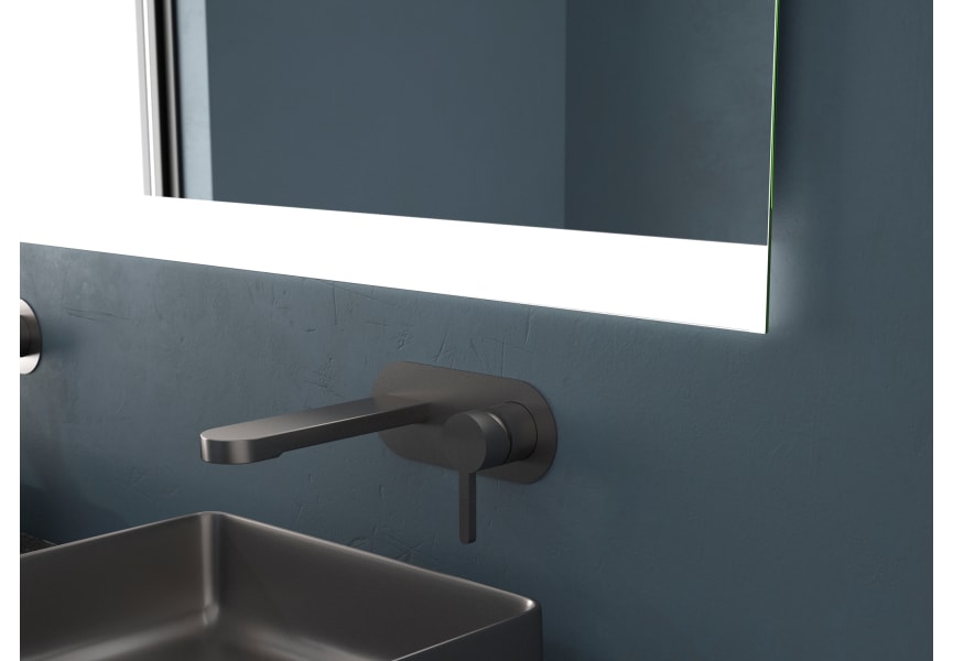 Miroir de salle de bains avec éclairage LED Feroe Eurobath détail 1
