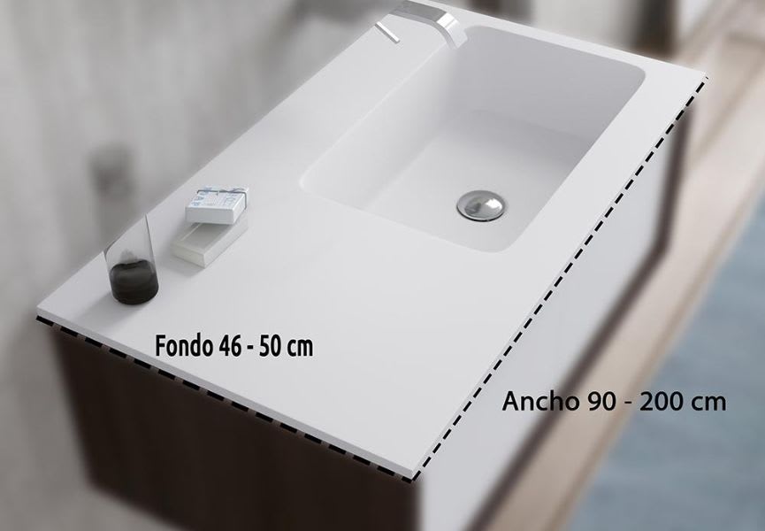 Lavabo à encastrer Bruntec Folk croquis 2