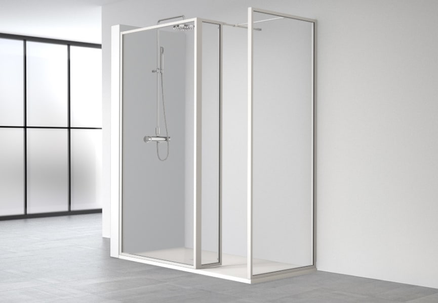 Paroi de douche nordique (FN-2131) Profiltek option 2