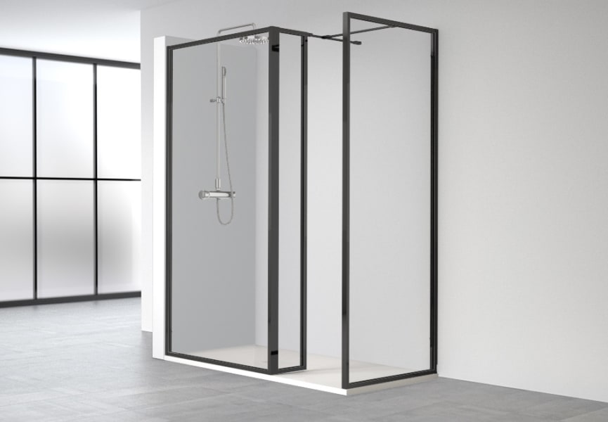 Paroi de douche nordique (FN-2131) Profiltek option 3