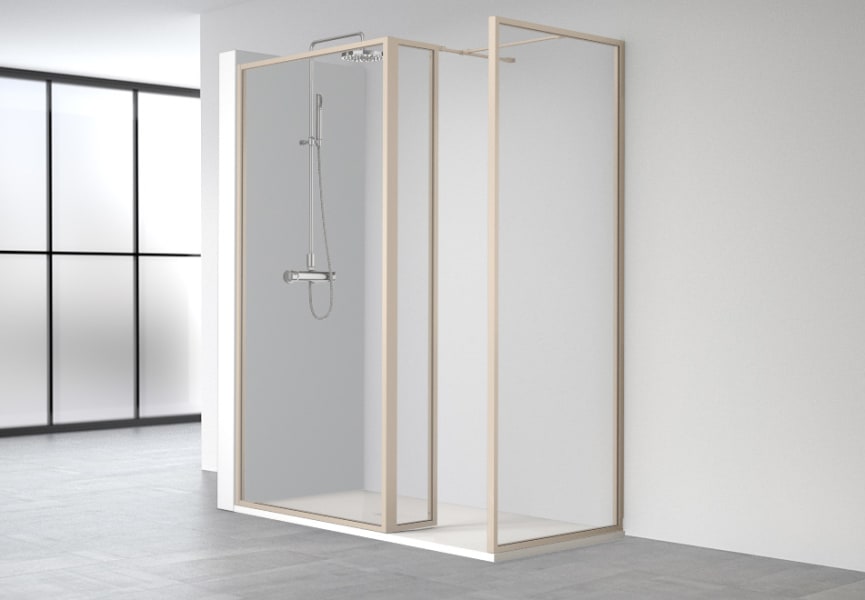 Paroi de douche nordique (FN-2131) Profiltek option 6