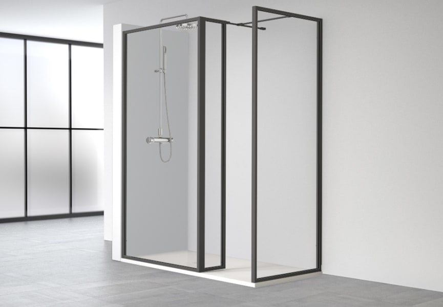 Paroi de douche nordique (FN-2131) Profiltek option 7