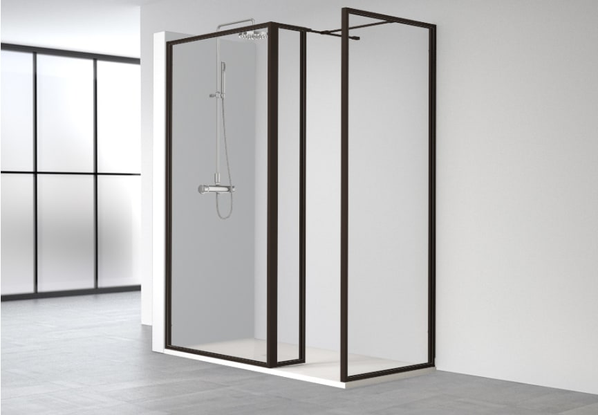 Paroi de douche nordique (FN-2131) Profiltek option 8