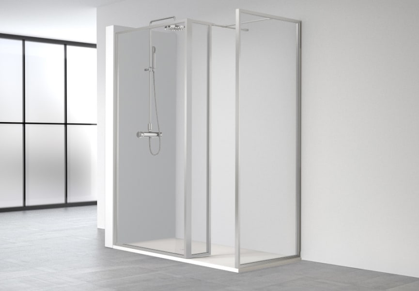 Paroi de douche nordique (FN-2131) Profiltek option 1
