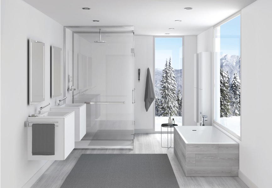 Porte-serviettes de salle de bain pivotant Project Cosmic environnement 4
