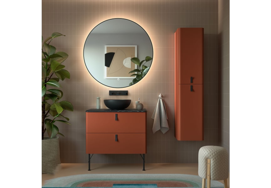 Meuble de salle de bains avec plan de toilette Uniiq Salgar principal 0