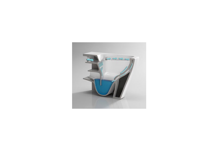 Toilette Bruntec Roundy détail 4