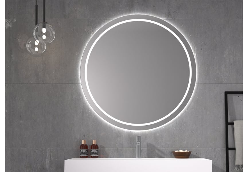 Miroir de salle de bains avec éclairage LED Mallorca Eurobath principal 0