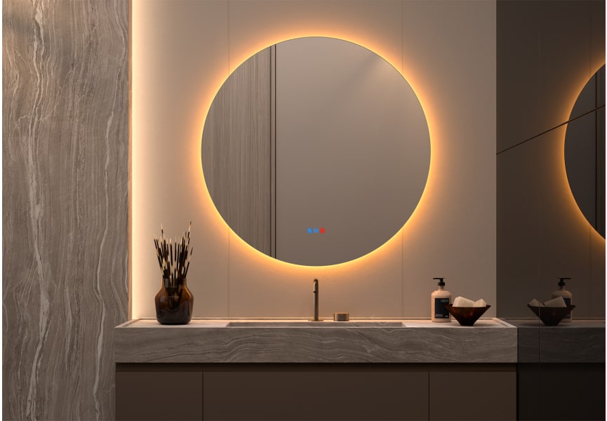 Bruntec Sun Miroir de salle de bain avec éclairage LED principal 4