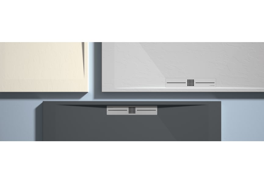 Receveur de douche en résine Design Tiden Bruntec environnement 4