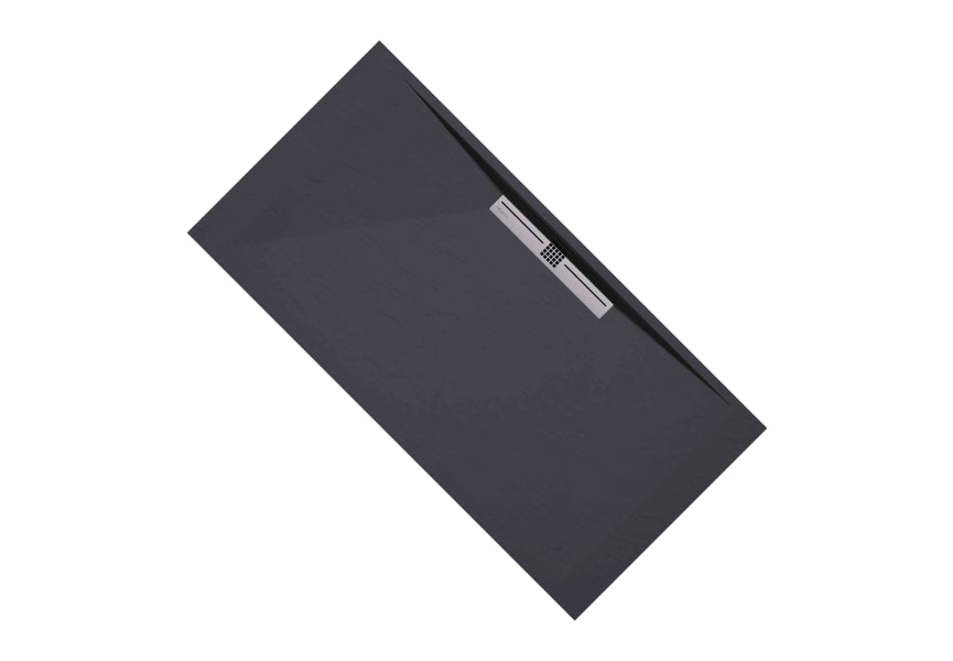Receveur de douche en résine Design Tiden Bruntec option 10