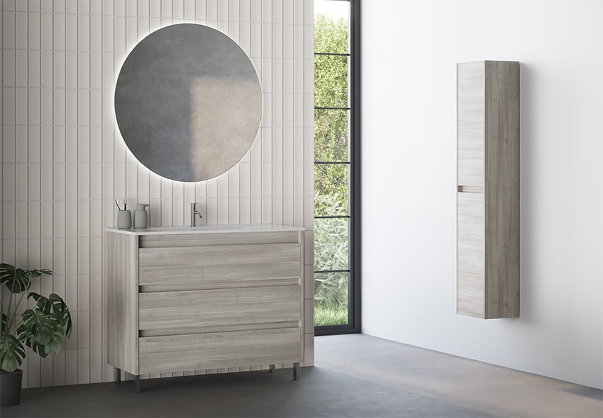 Ensemble de meubles de salle de bains Bruntec Oxford principal 4