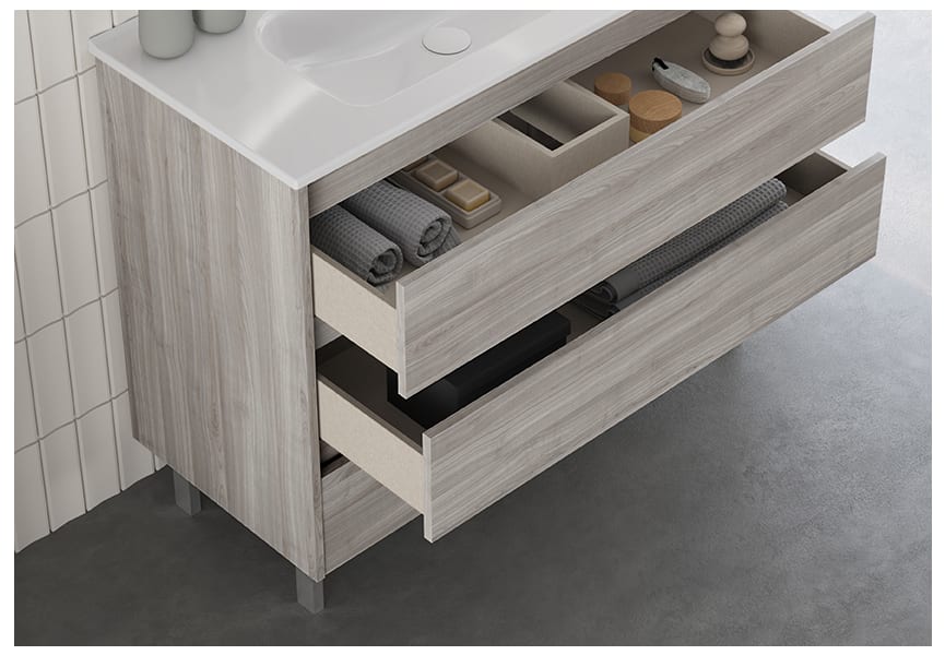 Ensemble de meubles de salle de bains Bruntec Oxford détail 10