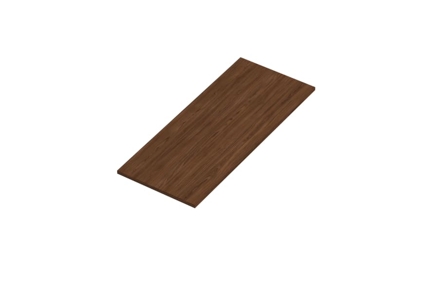 Meuble de salle de bains Oslo avec plan de toilette en bois Coycama principal 3
