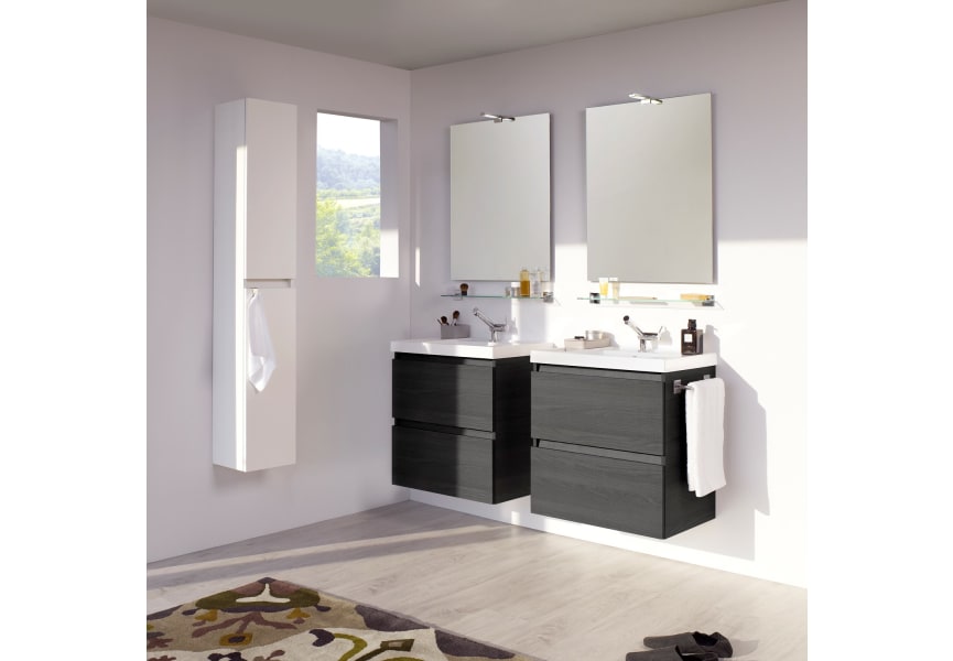 Tablette de salle de bain Square Duo Cosmic environnement 3