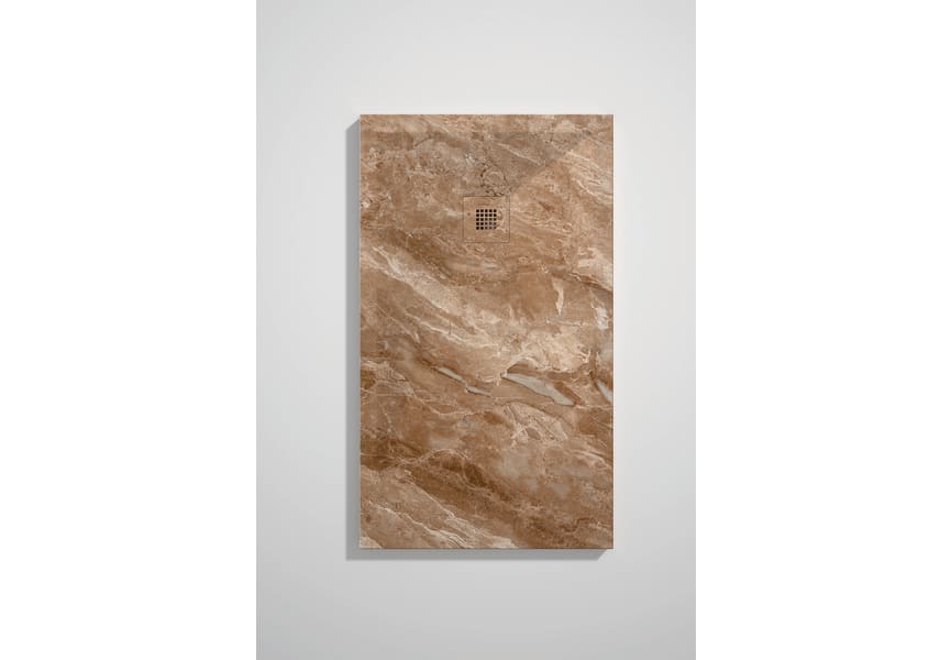 Receveurs de douche en résine décorés avec Stone 3D Bruntec Marble option 22