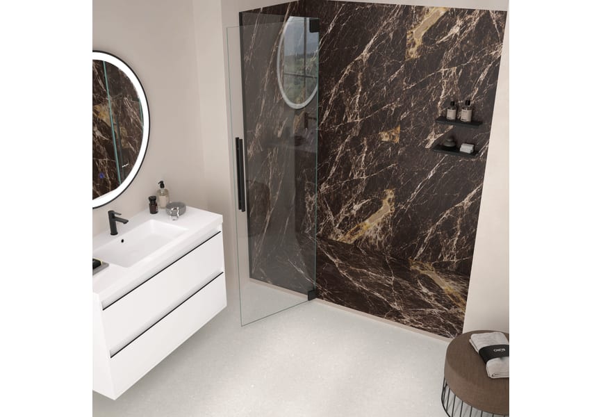 Receveurs de douche en résine décorés avec Stone 3D Bruntec Marble environnement 7