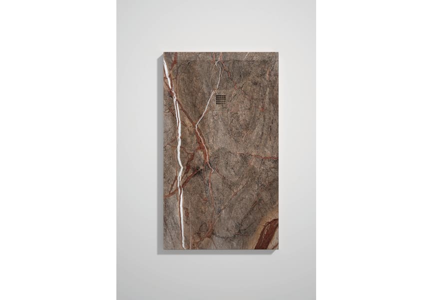 Receveurs de douche en résine décorés Stone 3D Marbre Bruntec option 24