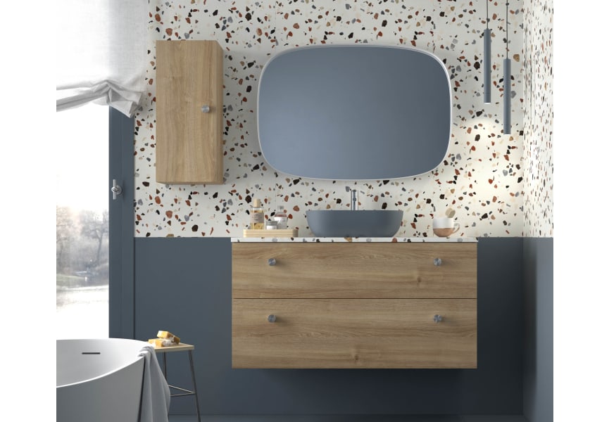 Meubles de salle de bains avec plan de toilette en pierre Carmen Avila Dos principal 0