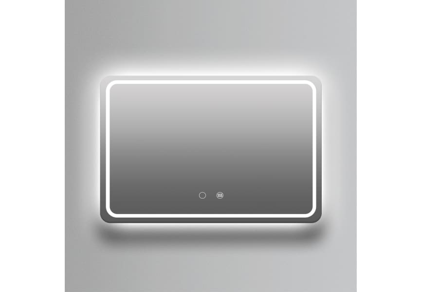 Miroir de salle de bain avec éclairage LED Grecia Ledimex détail 4