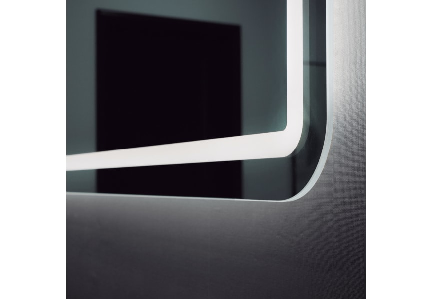 Miroir de salle de bain avec éclairage LED Grecia Ledimex détail 5