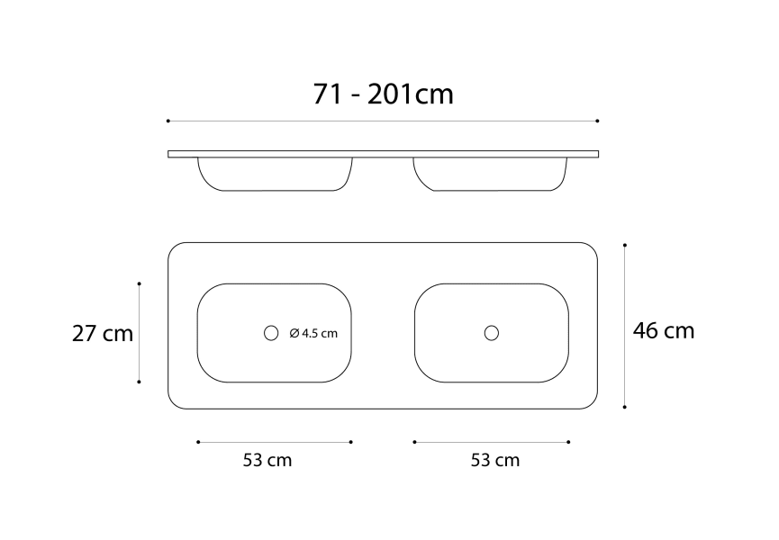 Lavabo Art and Bath Hermes détail 1